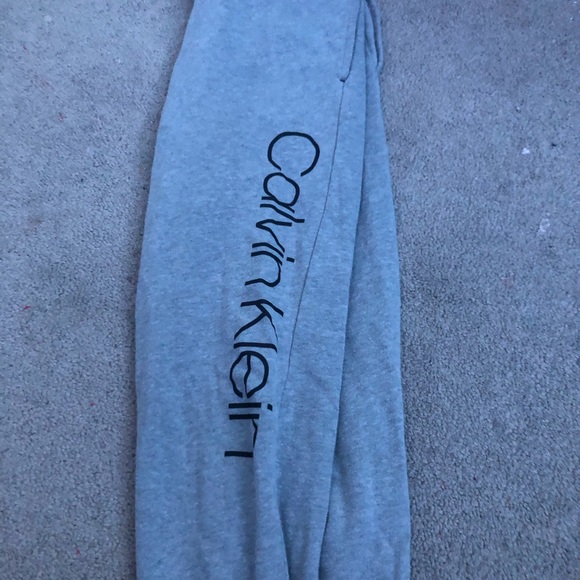 Grey Calvin Klein Joggers - Picture 3 of 4
